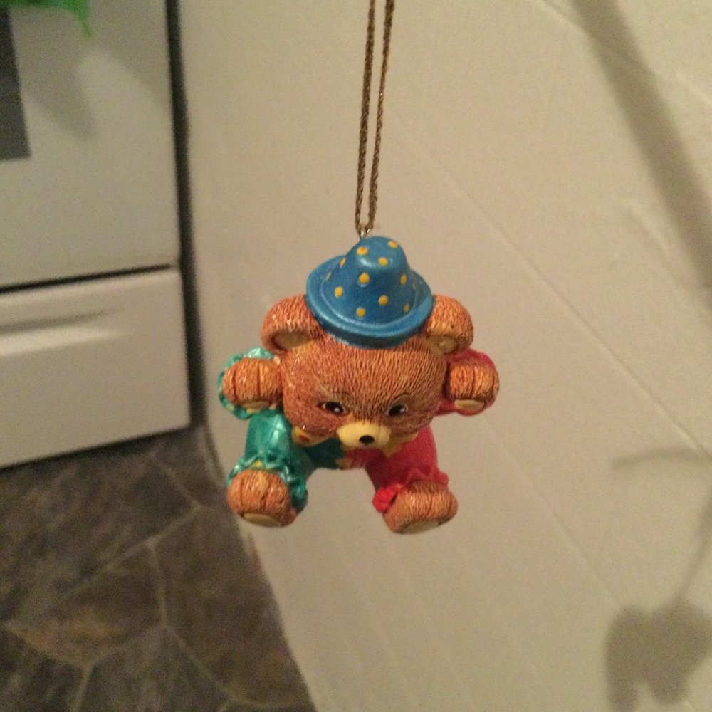 Bear ornament home decor tree decor